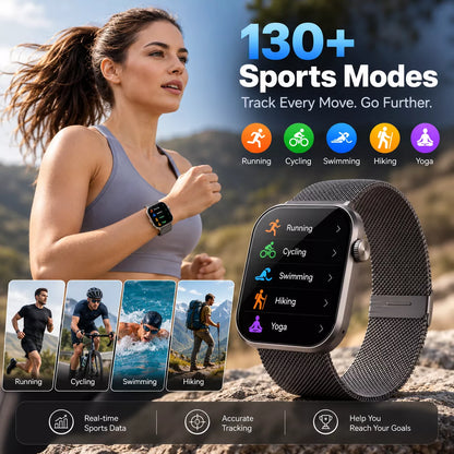 Montre connectée Nova V3 – Ultra-mince, AMOLED, suivi de forme et de santé