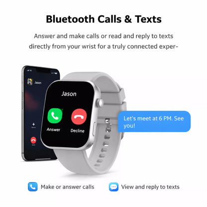 Nova V3 Smartwatch – Ultra-Slim AMOLED Fitness & Health Watch