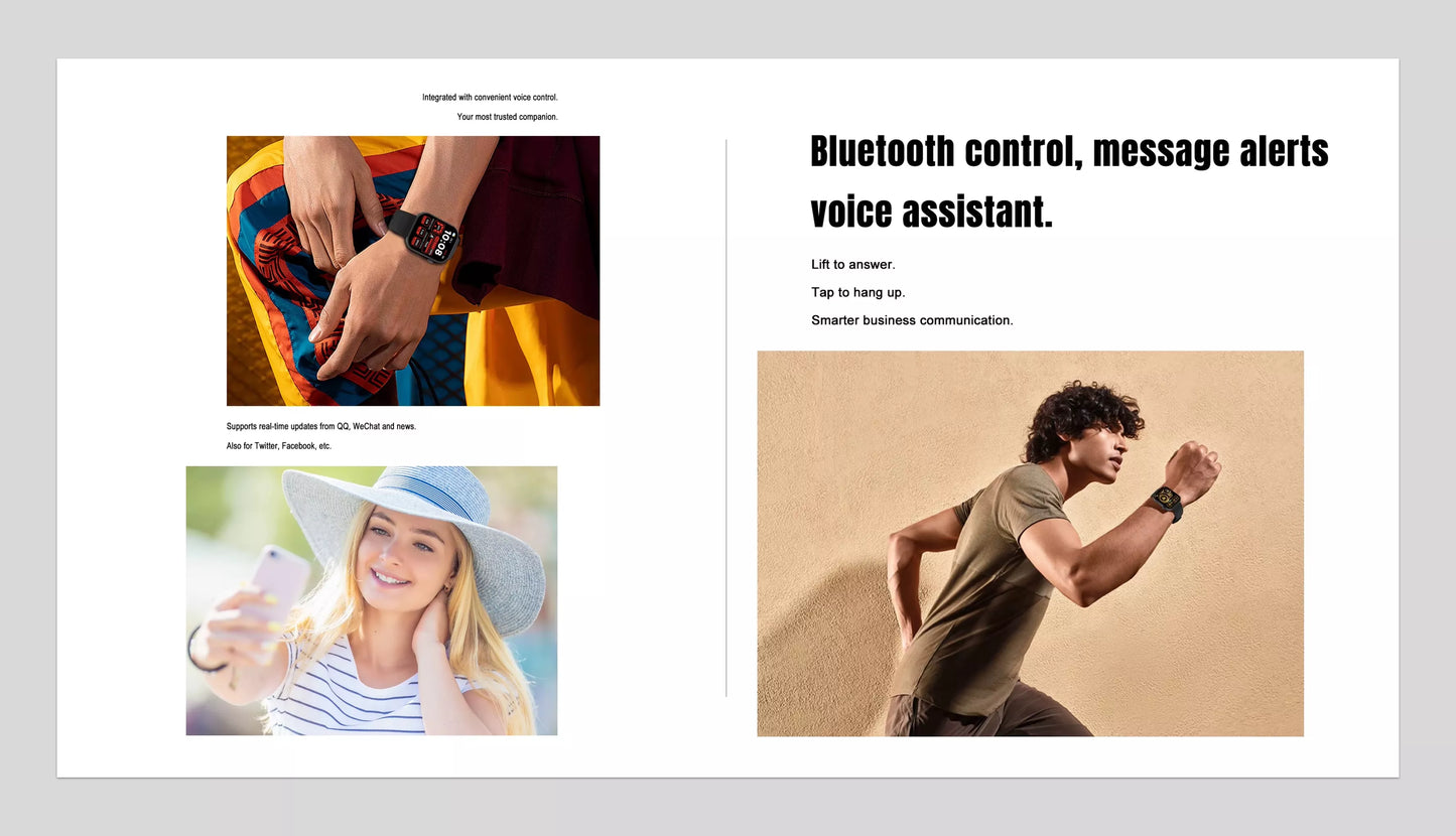 Nova V3 Smartwatch – Ultra-Slim AMOLED Fitness & Health Watch