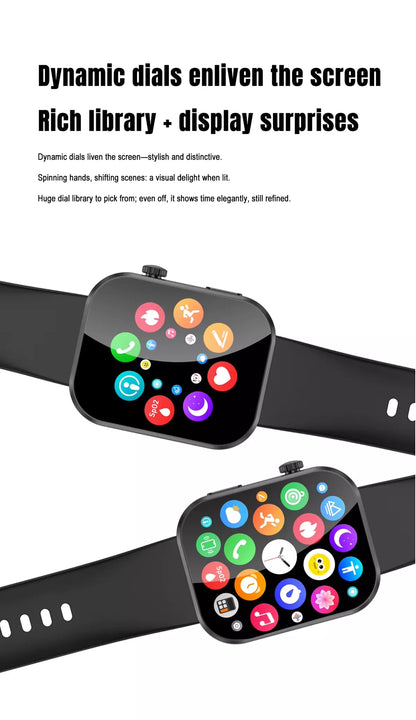 Nova V3 Smartwatch – Ultra-Slim AMOLED Fitness & Health Watch