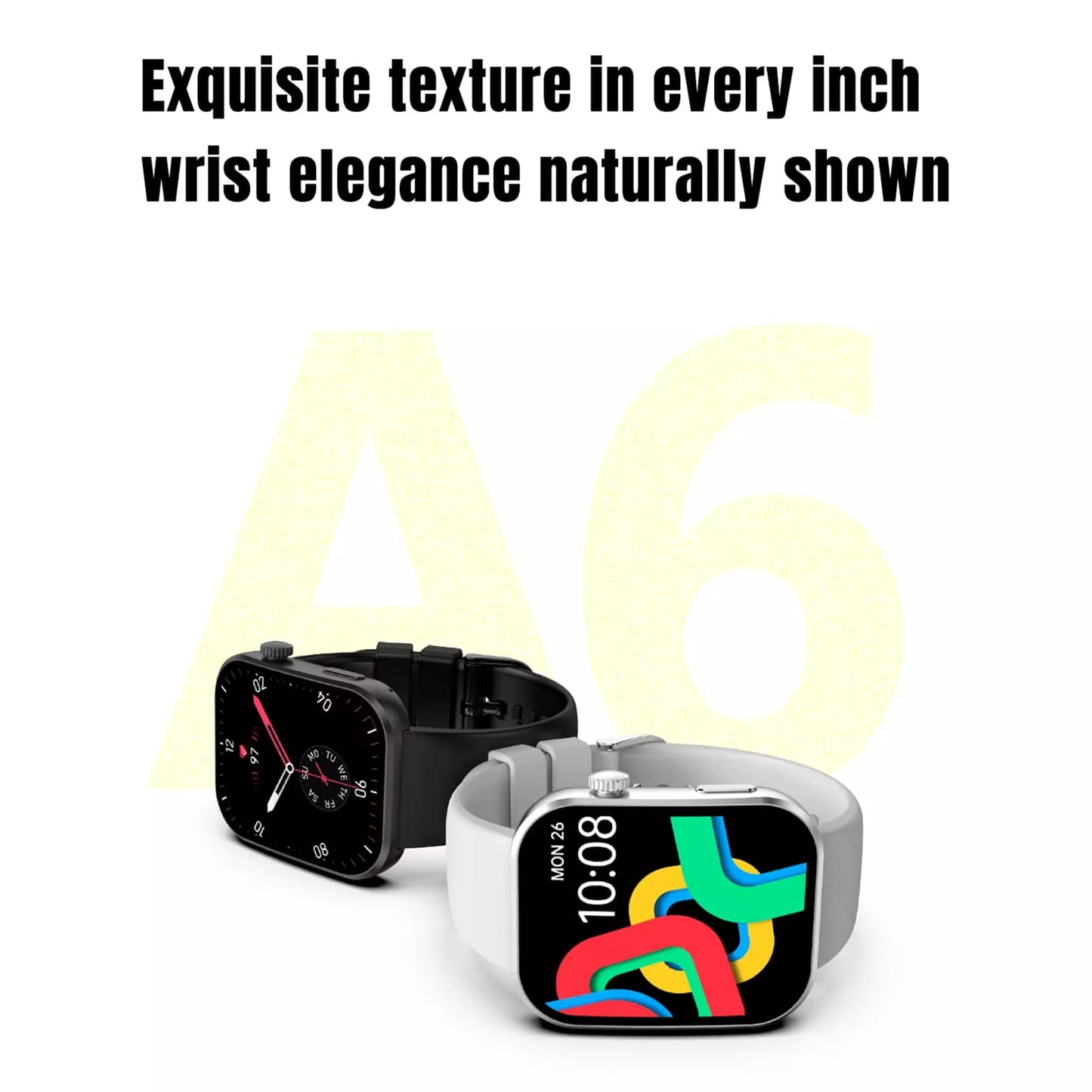 Nova V3 Smartwatch – Ultra-Slim AMOLED Fitness & Health Watch