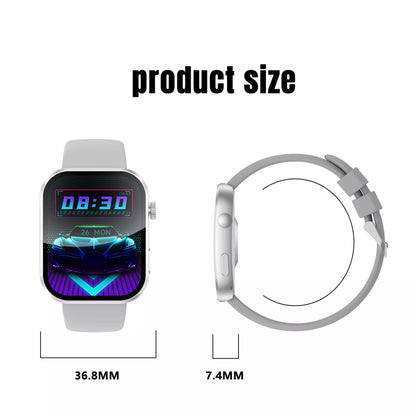 Nova V3 Smartwatch – Ultra-Slim AMOLED Fitness & Health Watch