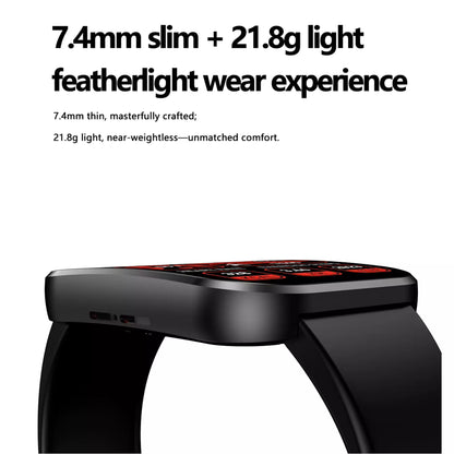 Nova V3 Smartwatch – Ultra-Slim AMOLED Fitness & Health Watch