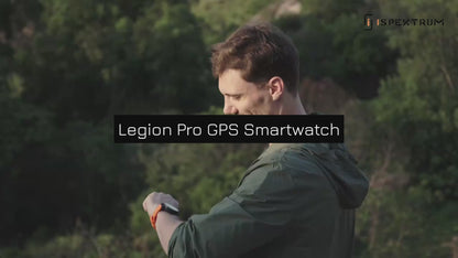 Legion Pro GPS Smartwatch – AMOLED Display, Waterproof, Long Battery Life