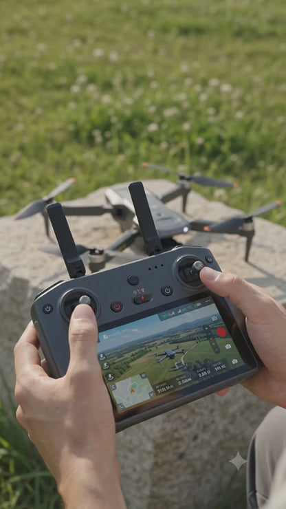 Vortex Q3 Mini 2 4K Drone | 7.8″ HD Screen, 3-Axis Gimbal & GPS