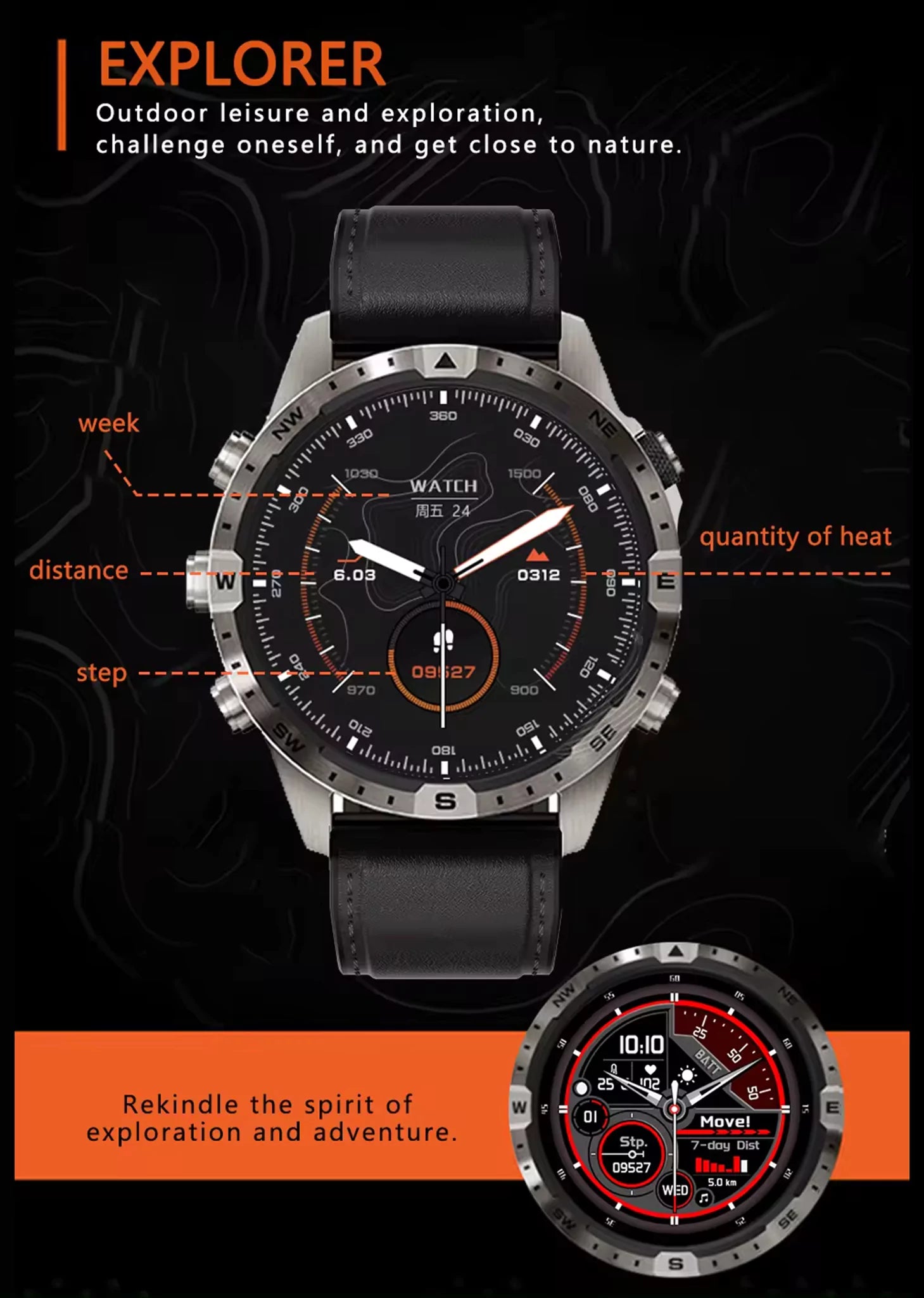 Smart Watch eXplorer GT45 ,1.6 Smart Watch eXplorer GT45 ,1.6