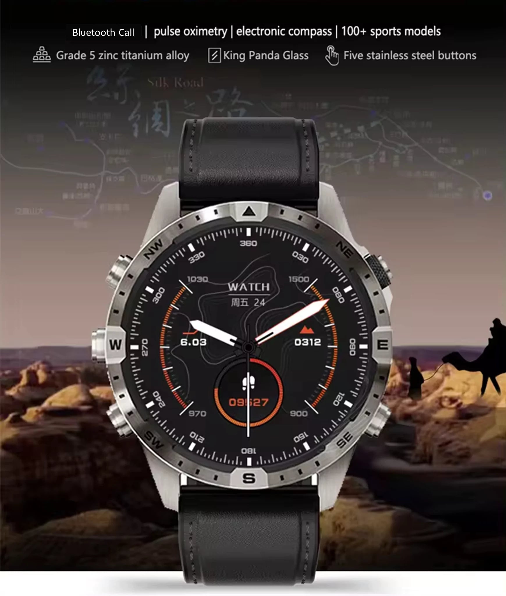 Smart Watch eXplorer GT45 1.6 HD Screen Activity Tracker Sleep Monitor ISPEKTRUM