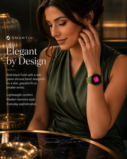 Smartini Mini Smart Watch for Women — AMOLED Display • Health & Fitness Tracker