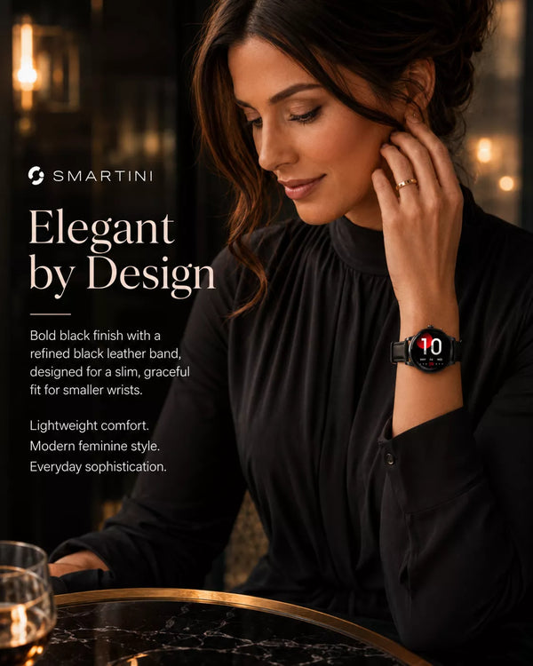 Smartini Mini Smart Watch for Women — AMOLED Display • Health & Fitness Tracker