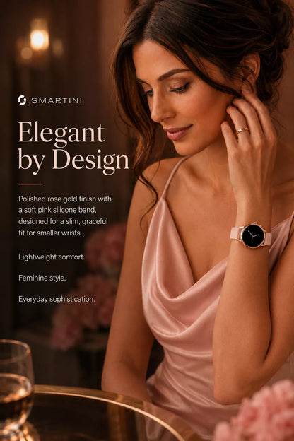 Smartini Mini Smart Watch for Women — AMOLED Display • Health & Fitness Tracker