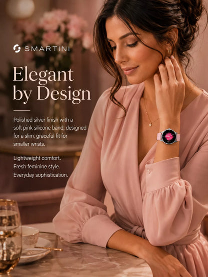 Smartini Mini Smart Watch for Women — AMOLED Display • Health & Fitness Tracker