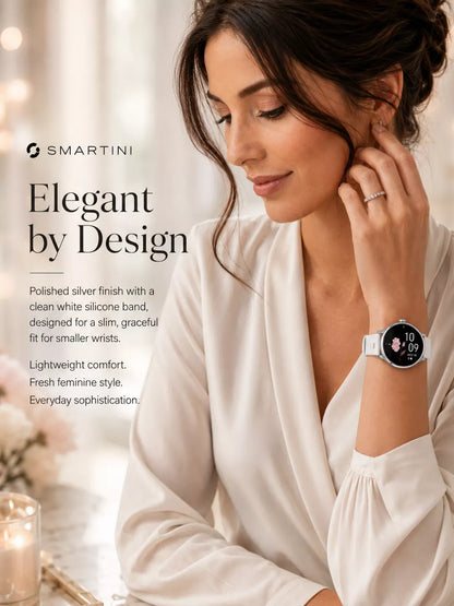Smartini Mini Smart Watch for Women — AMOLED Display • Health & Fitness Tracker