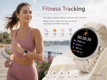 Smartini Mini Smart Watch for Women — AMOLED Display • Health & Fitness Tracker