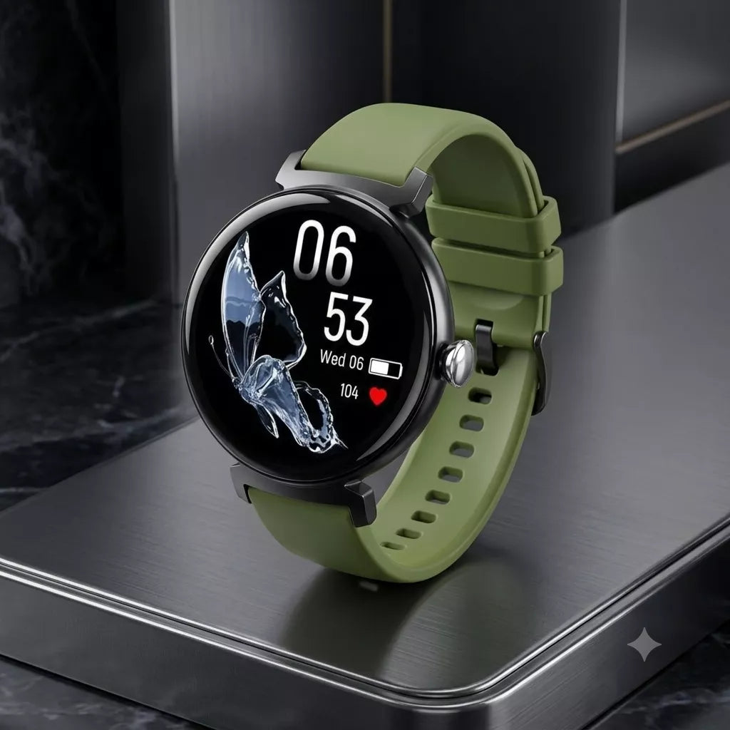 Smartini Mini Smart Watch for Women — AMOLED Display • Health & Fitness Tracker