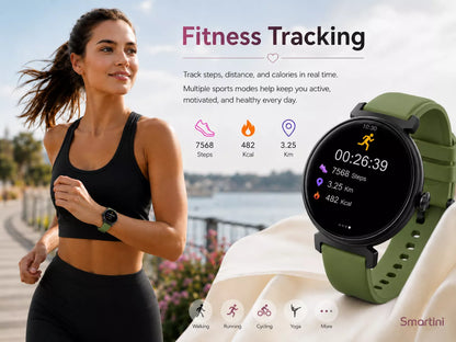Smartini Mini Smart Watch for Women — AMOLED Display • Health & Fitness Tracker