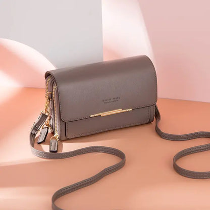 EvoLuxe Leather Shoulder Bag