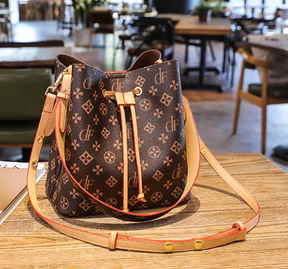 Velora Solace Bucket Shoulder Bag for Women | Genuine Leather