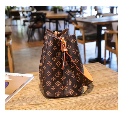 Velora Solace Bucket Shoulder Bag for Women | Genuine Leather