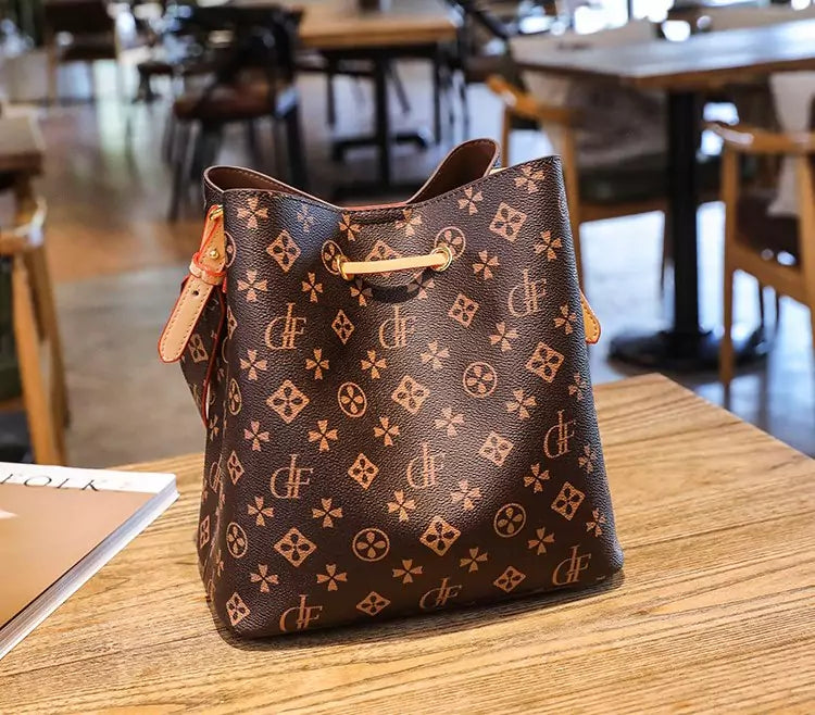 Velora Solace Bucket Shoulder Bag for Women | Genuine Leather