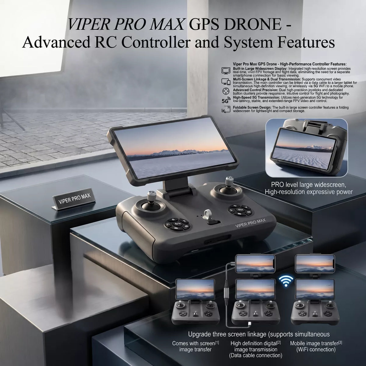 Viper Pro Max GPS Drone