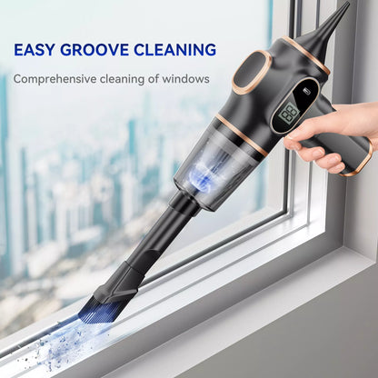 X88 Portable Cordless Vacuum Cleaner – 12000Pa 3-in-1 Handheld Vacuum & Blower