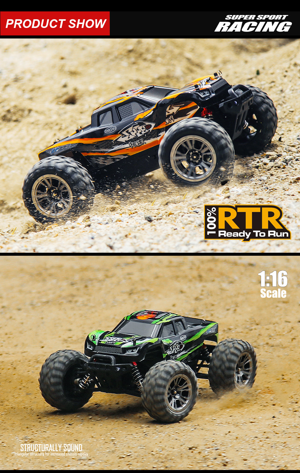 ISPEKTRUM N416 High Speed RC Car - ISPEKTRUM Toys & Games