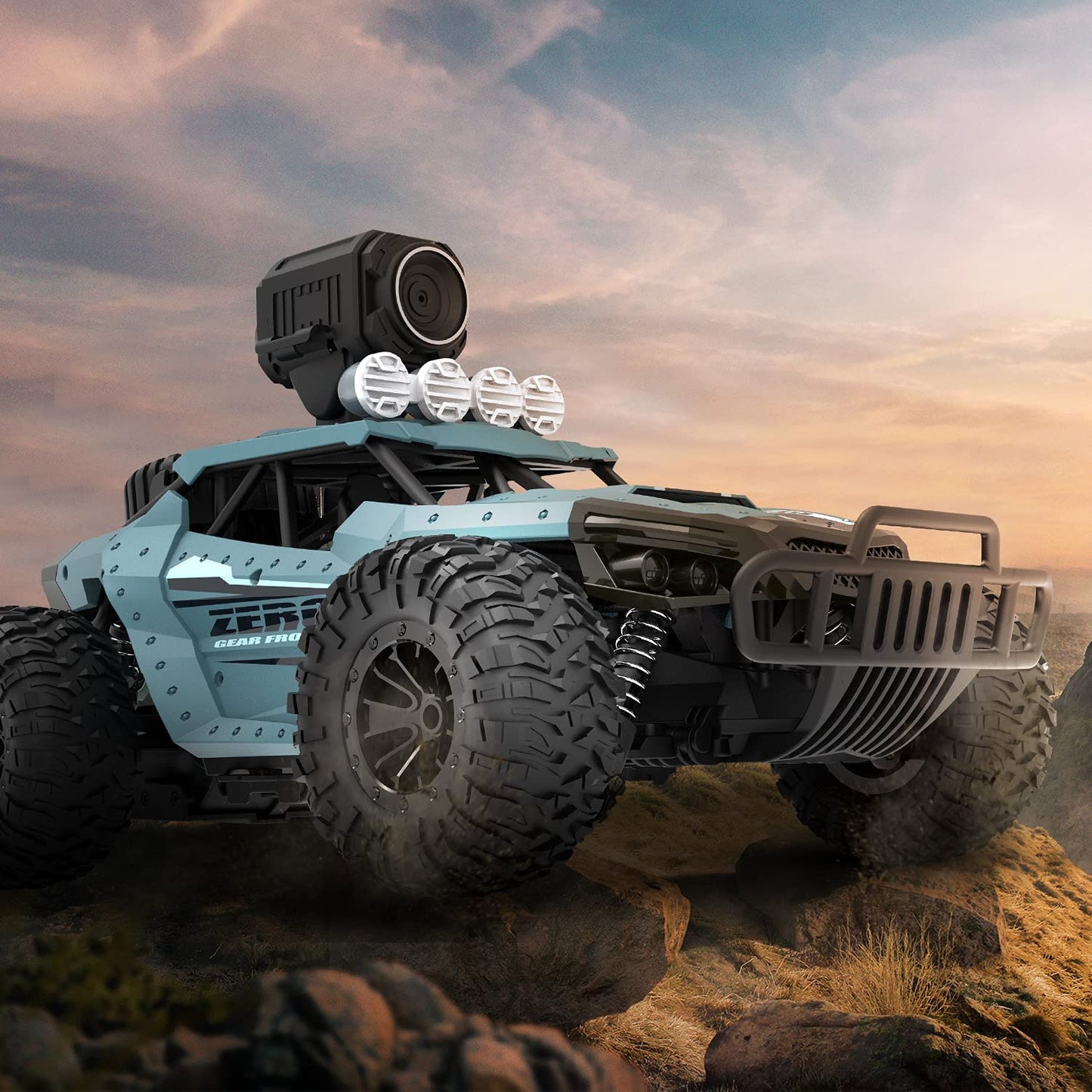 ISPEKTRUM Defender RC Monster Truck | Off Road Racer - ISPEKTRUM Toys & Games