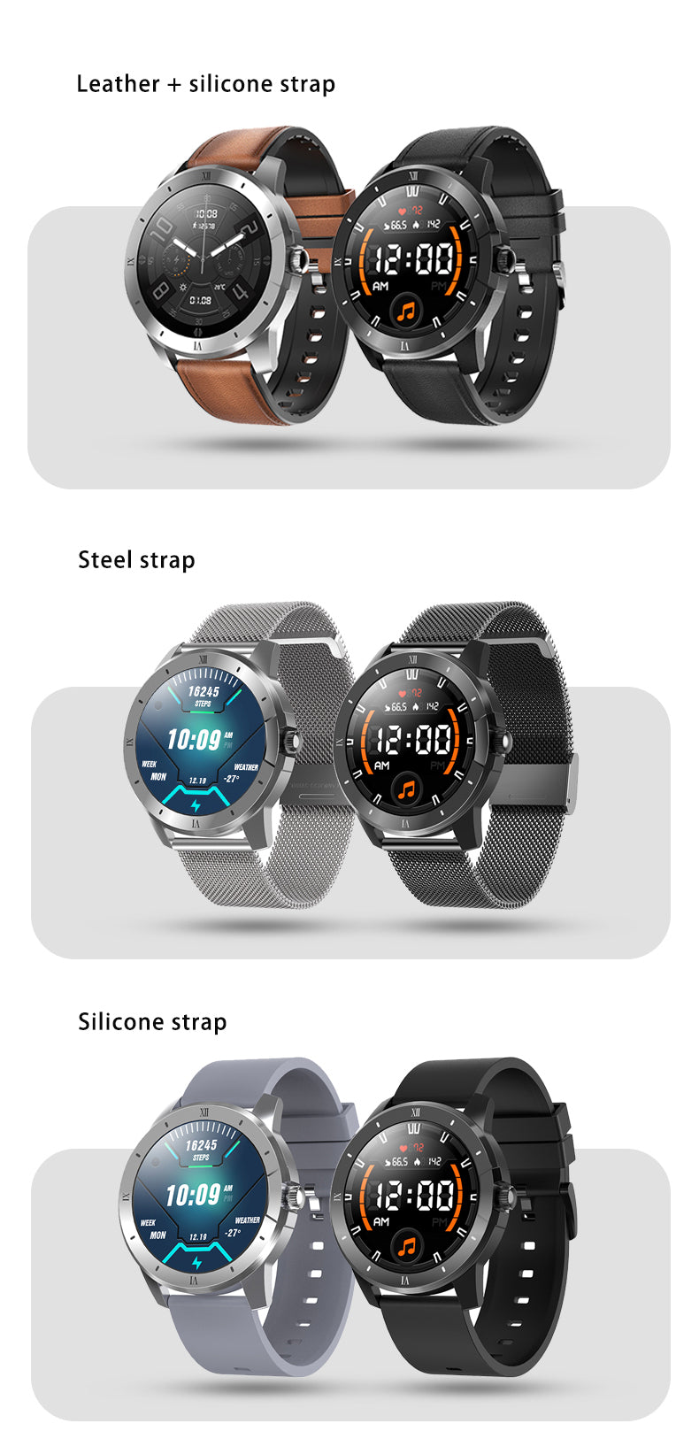 iS-X12 Smartwatch - ISPEKTRUM Smart Watch