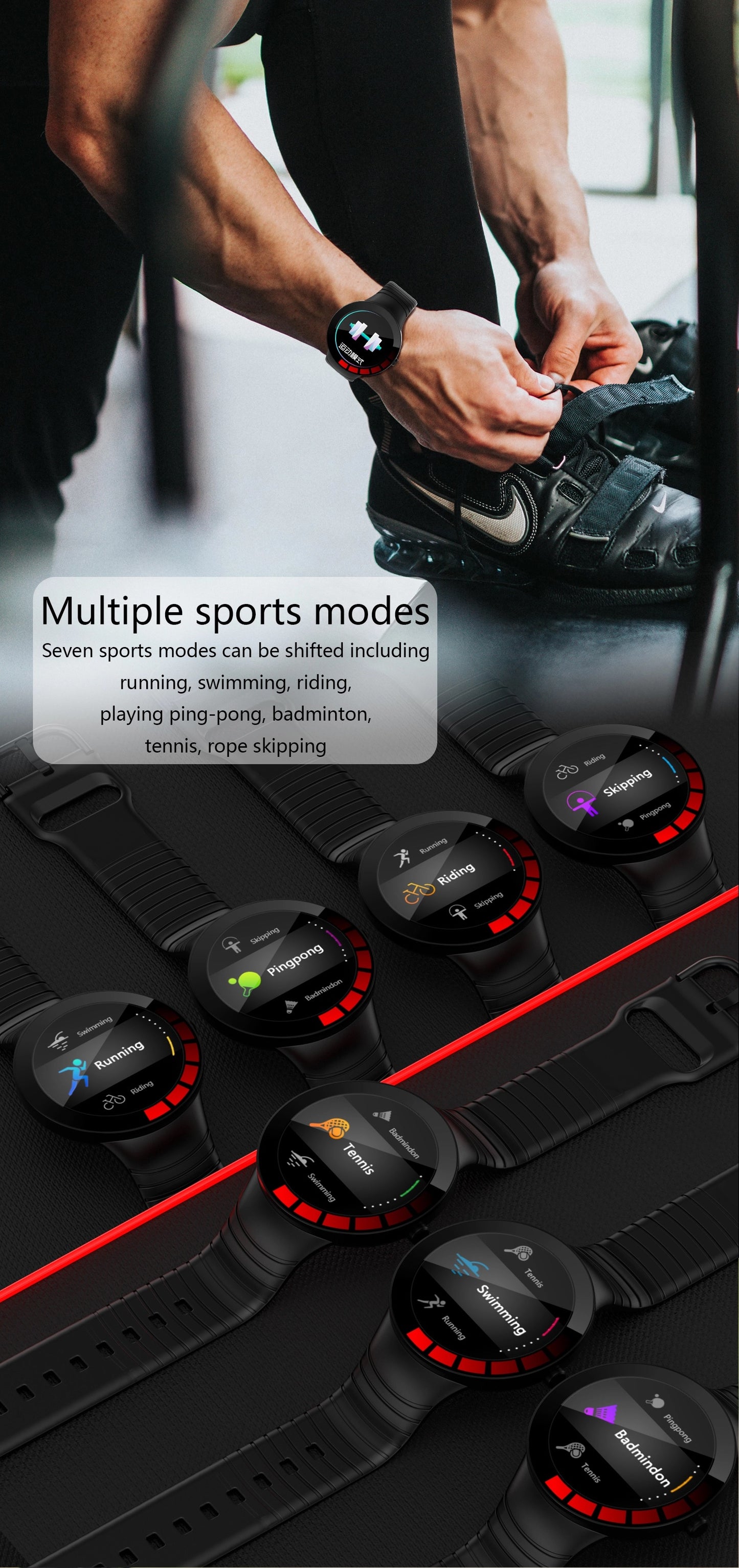 Rnoir Sports Smartwatch - ISPEKTRUM Smart Watch