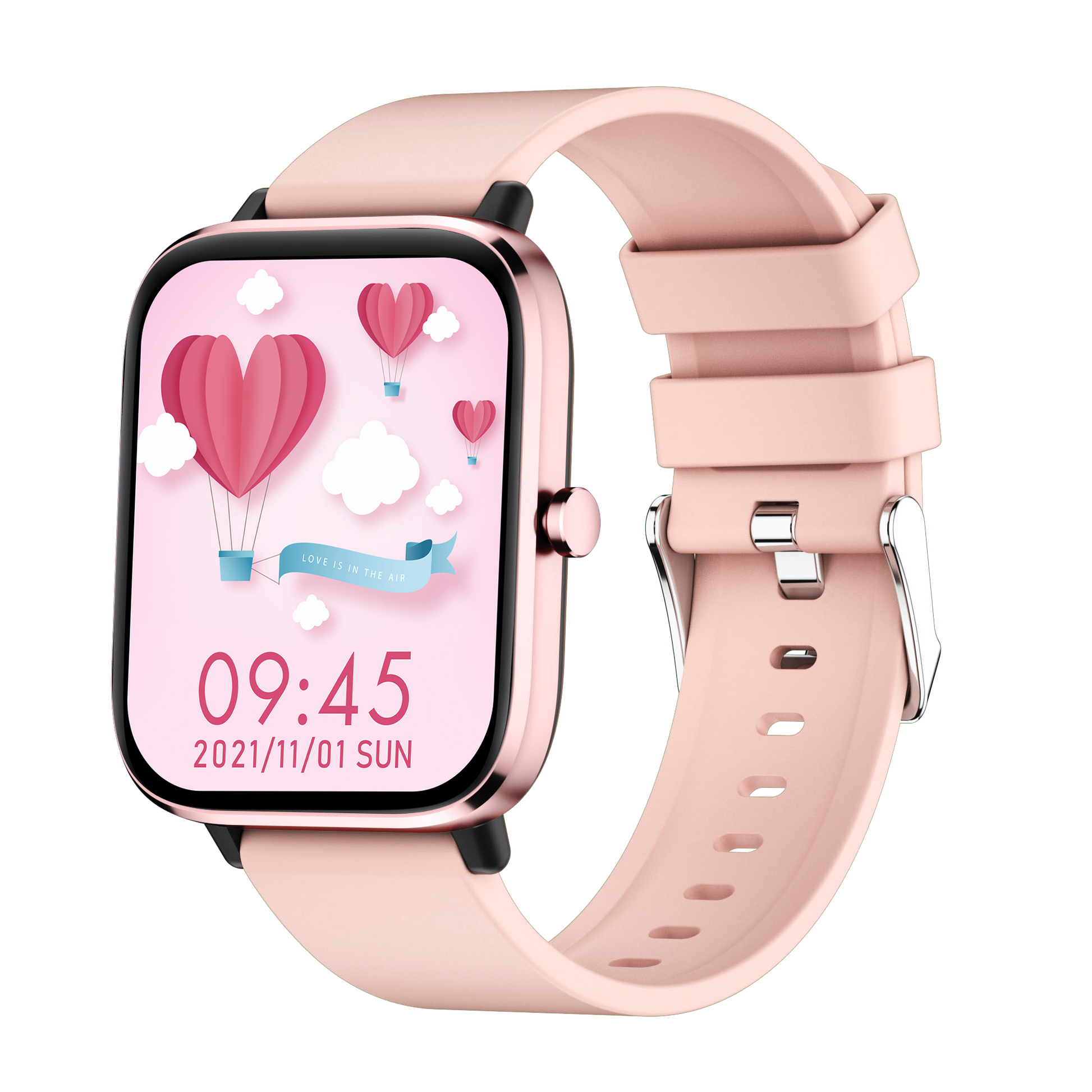 Pink smartwatch 2025 for iphone