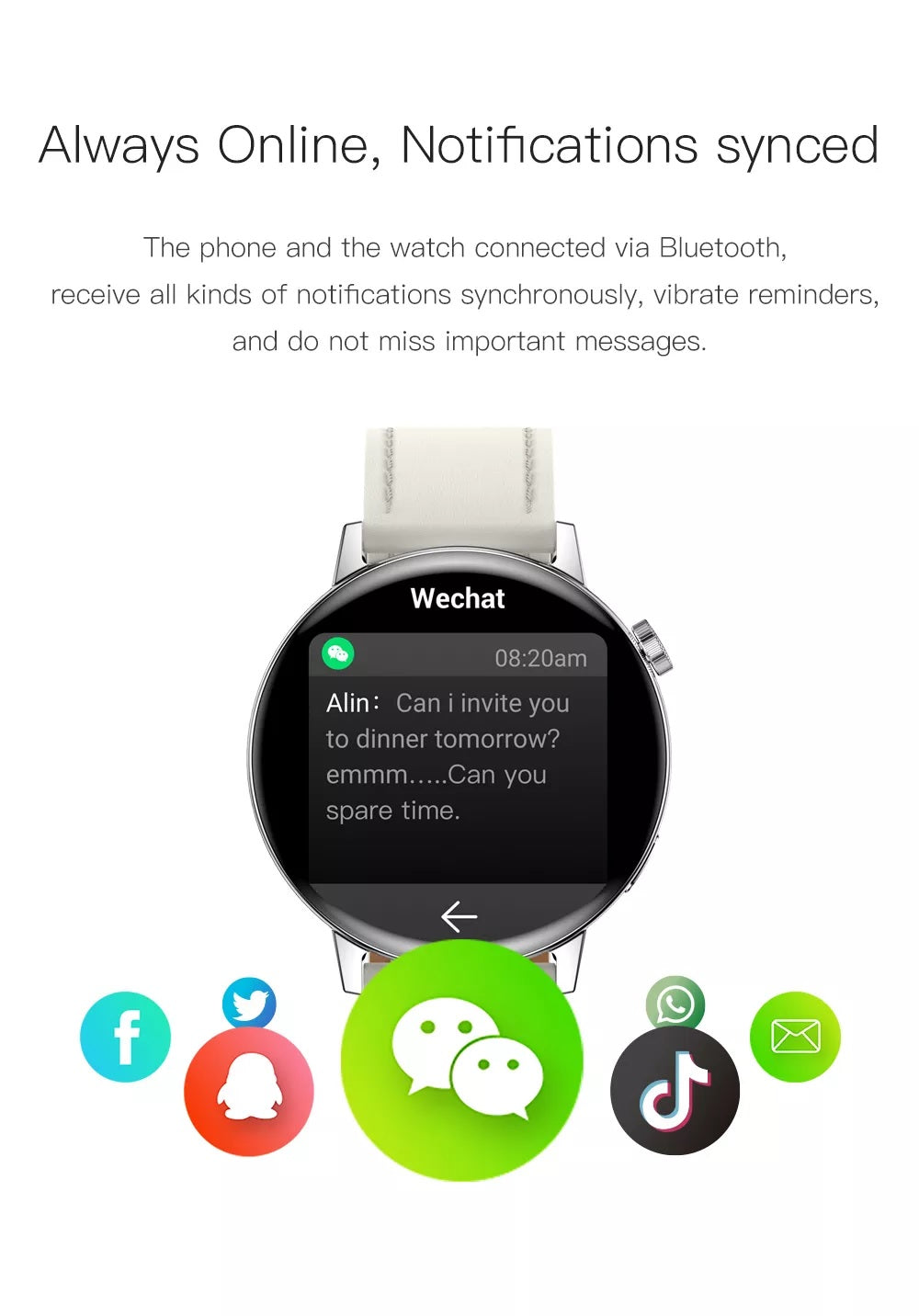 iS-GT3 Smartwatch - ISPEKTRUM Smart Watch