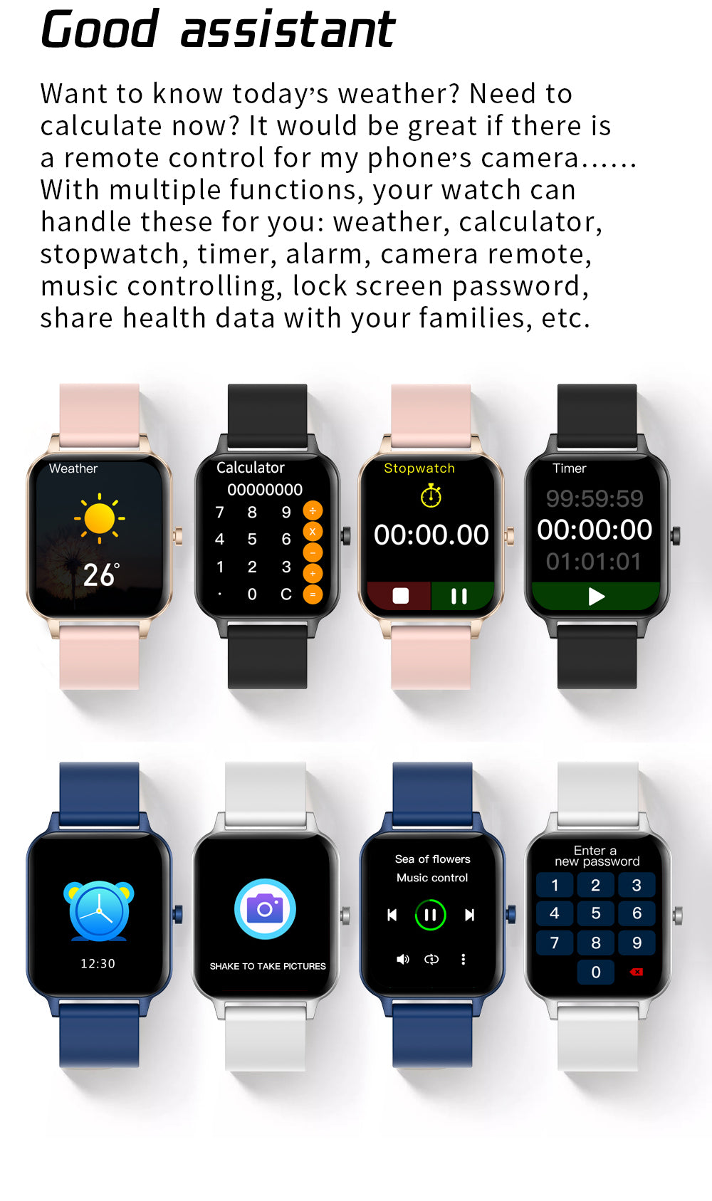 iS-X7 Smartwatch - ISPEKTRUM Smart Watch