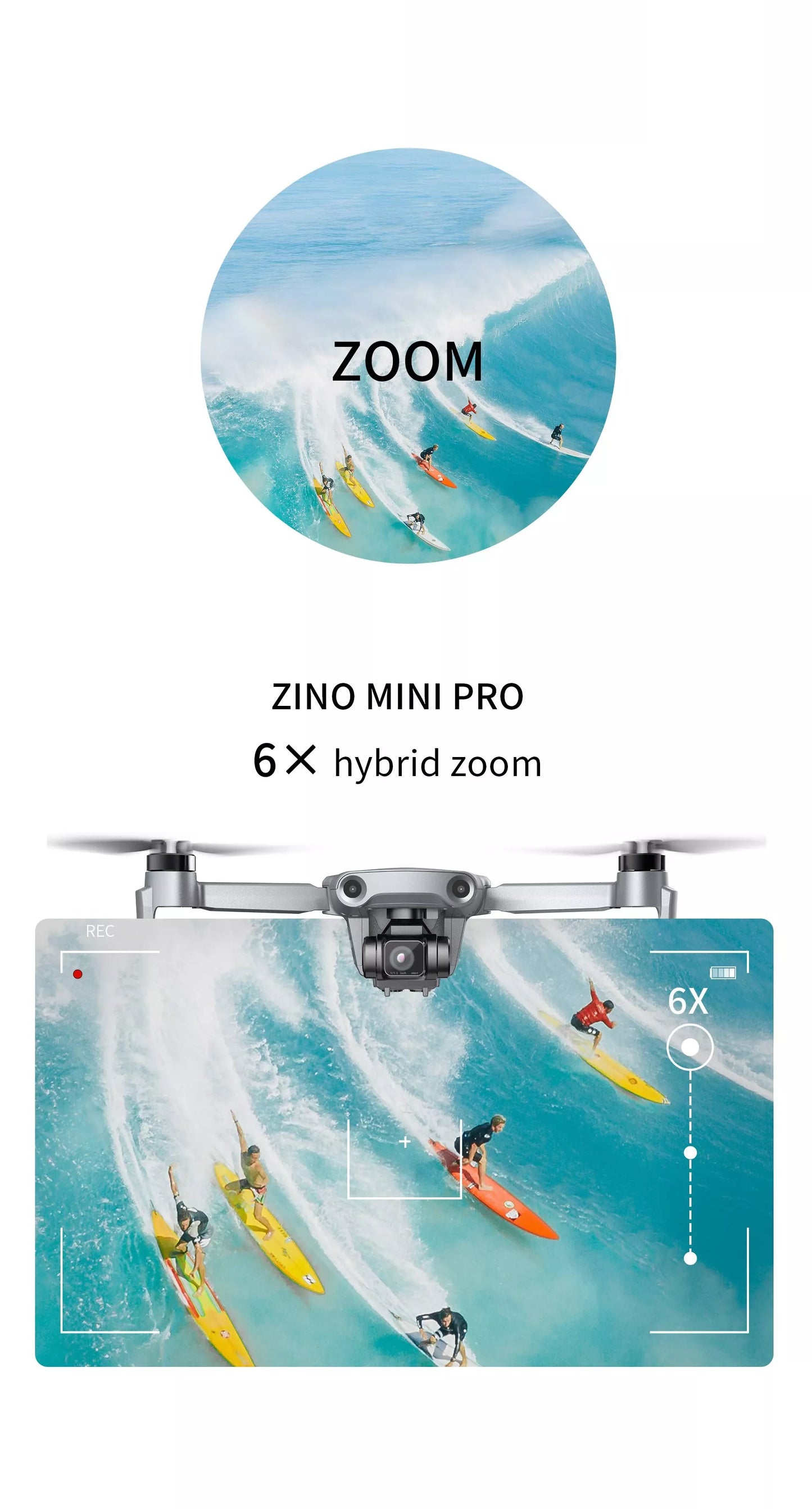Hubsan Zino Mini Pro Drone - ISPEKTRUM Toys & Games