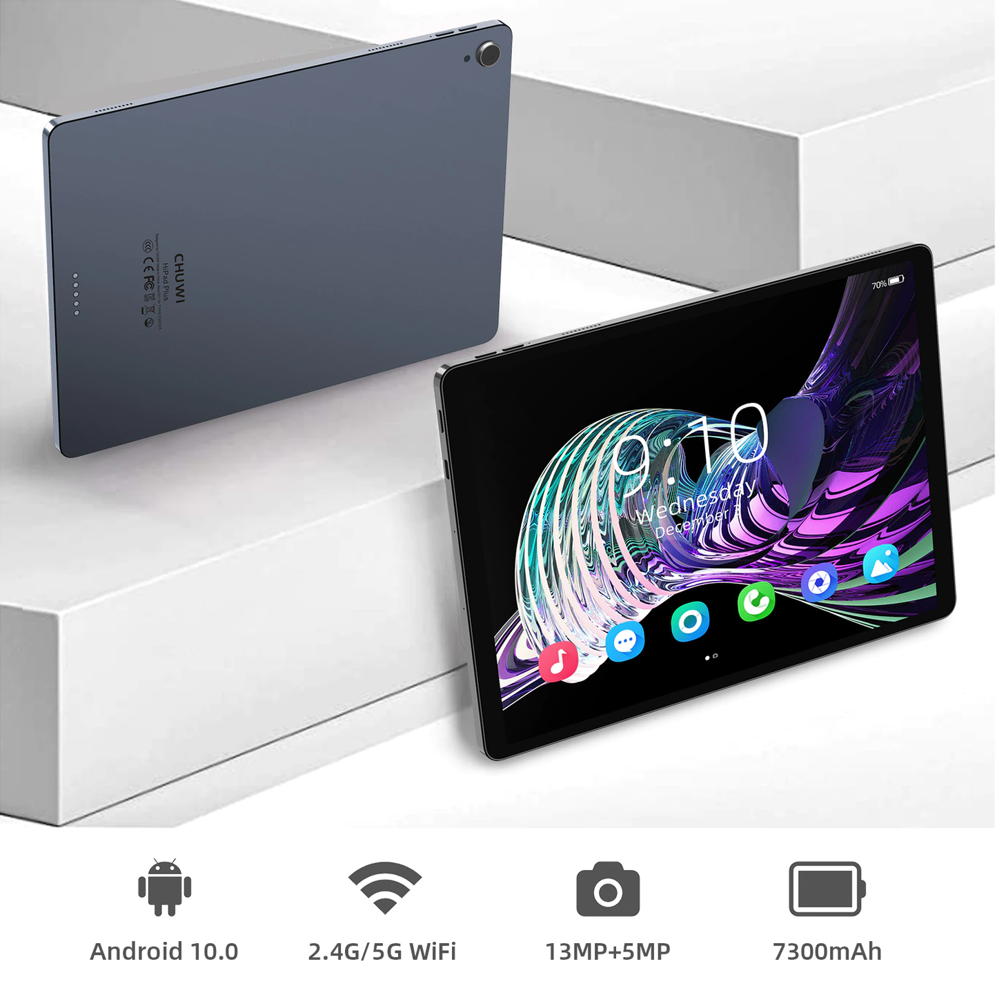 HiPad Plus - Android Tablet - ISPEKTRUM Tablets