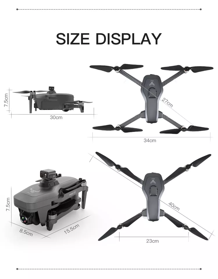 iSG906 MINI 4K Drone | 3-Axis Gimbal + EIS - ISPEKTRUM Toys & Games
