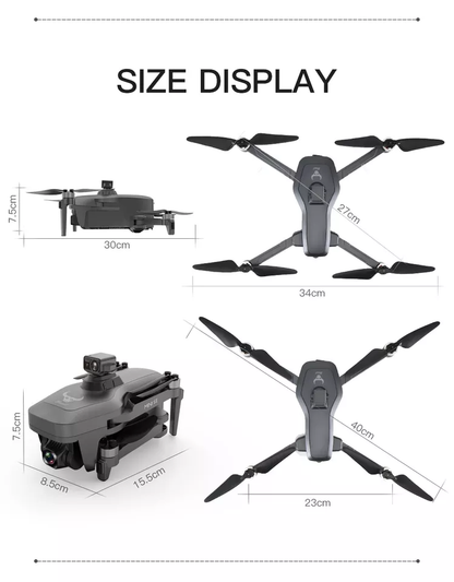 iSG906 MINI 4K Drone | 3-Axis Gimbal + EIS - ISPEKTRUM Toys & Games