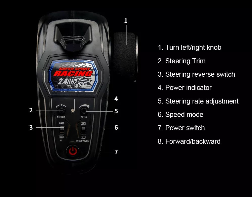 ISPEKTRUM N416 High Speed RC Car