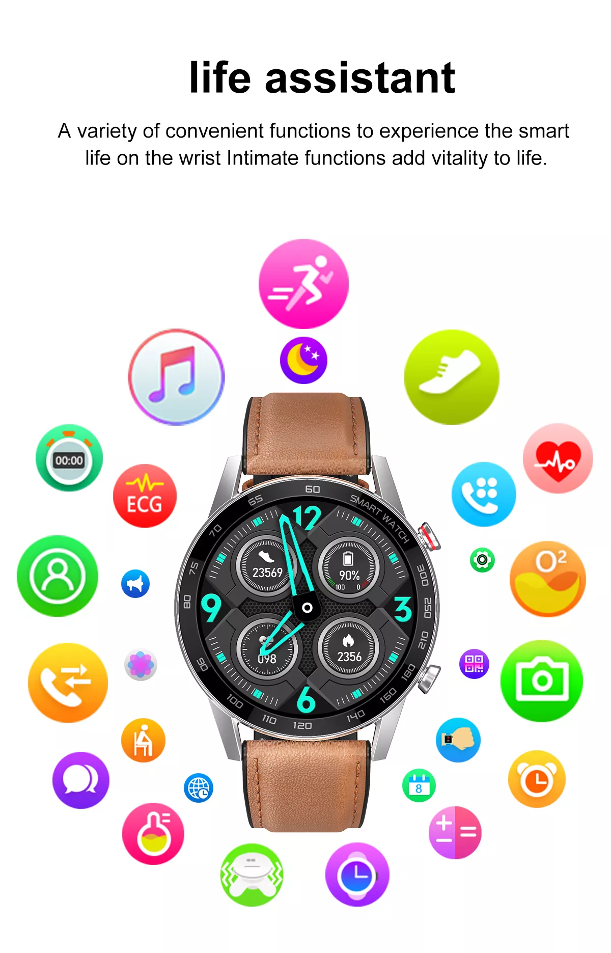 iS95 Smartwatch - ISPEKTRUM Smart Watch