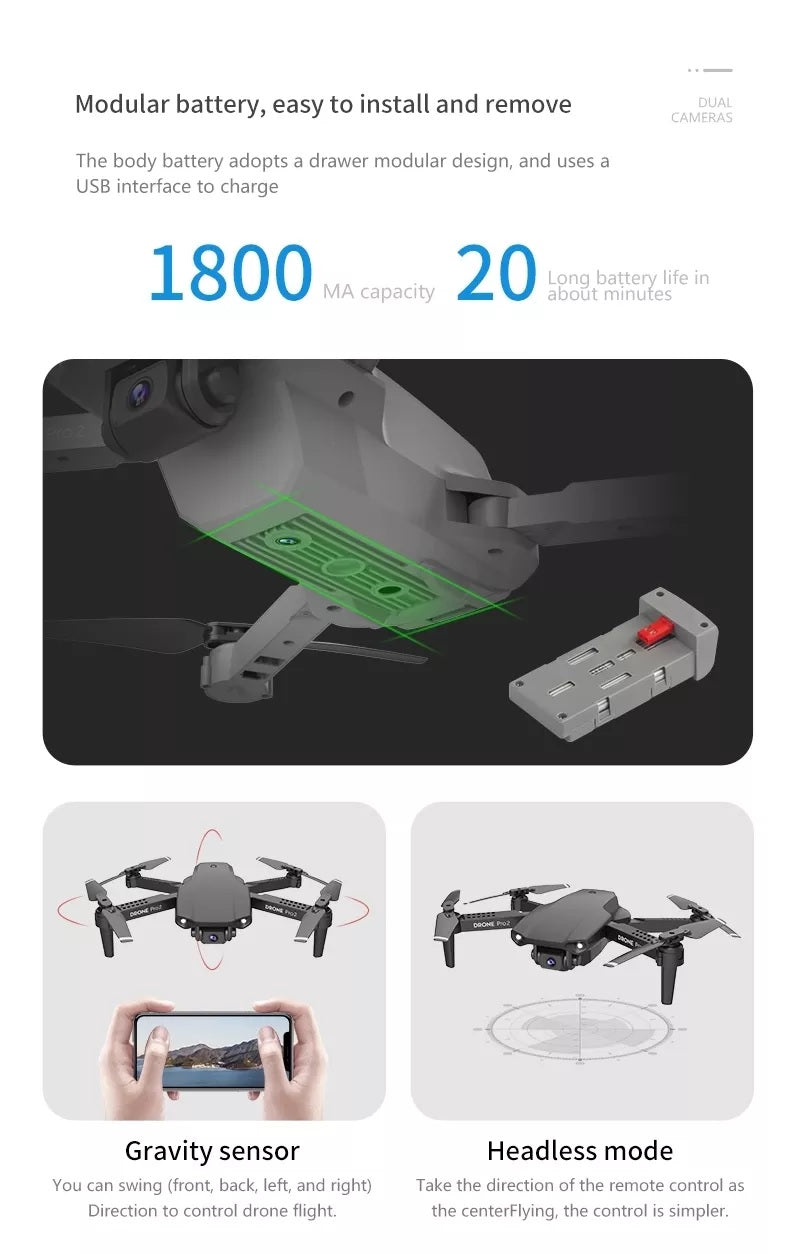 ISPEKTRUM iSE99 Pro 2 Drone - ISPEKTRUM Toys & Games