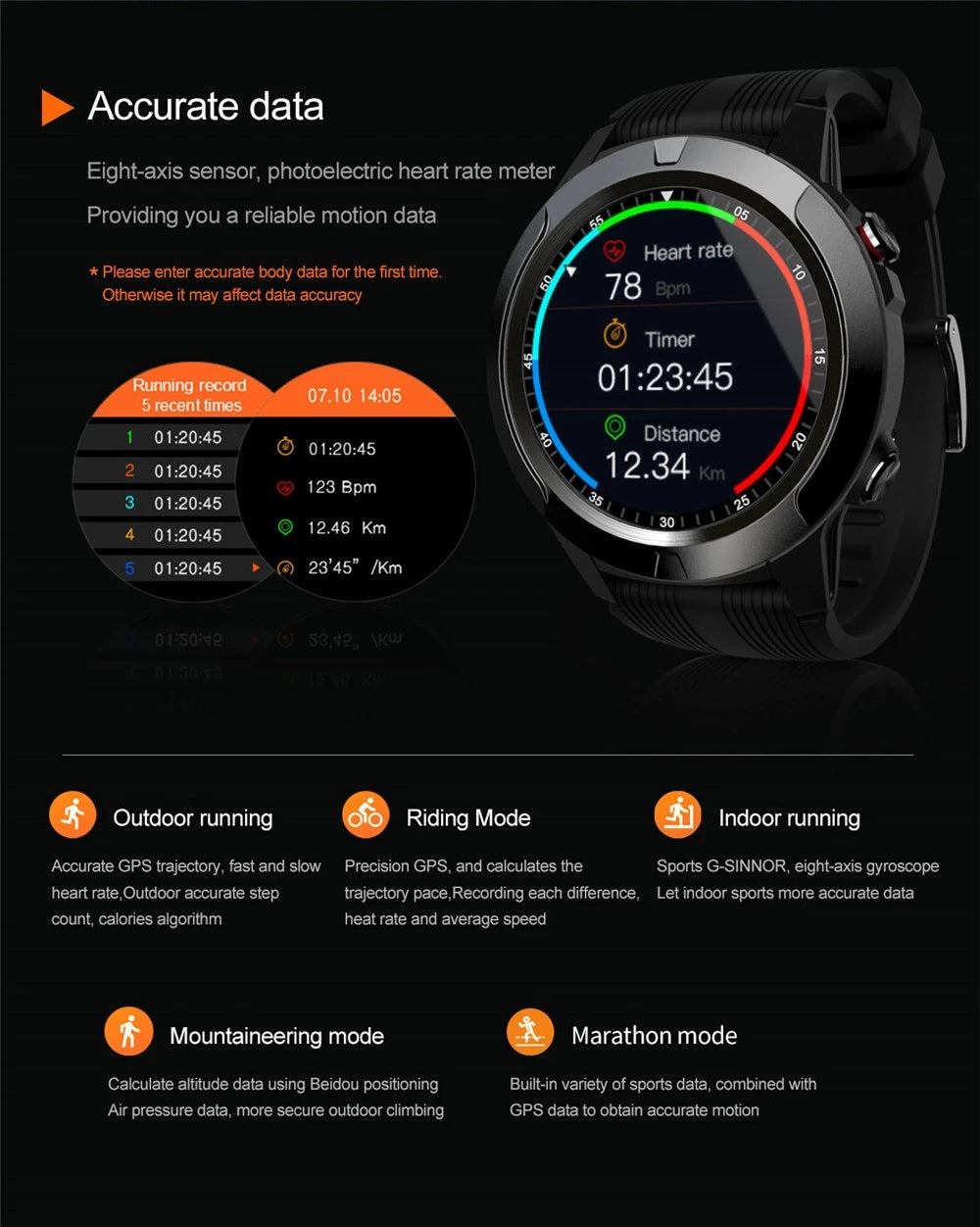 Deosai IS4 Smartwatch - ISPEKTRUM Smart Watch