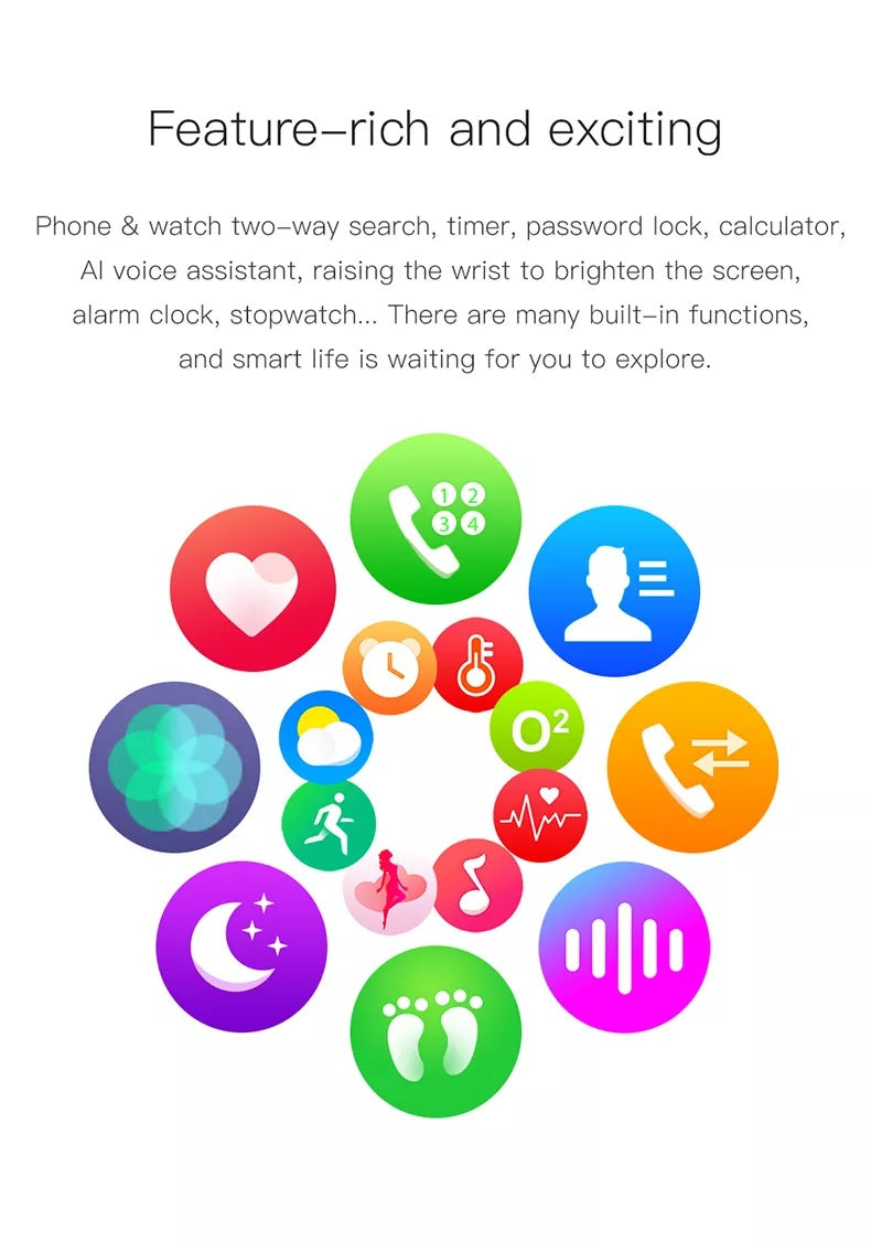iS-GT3 Smartwatch - ISPEKTRUM Smart Watch
