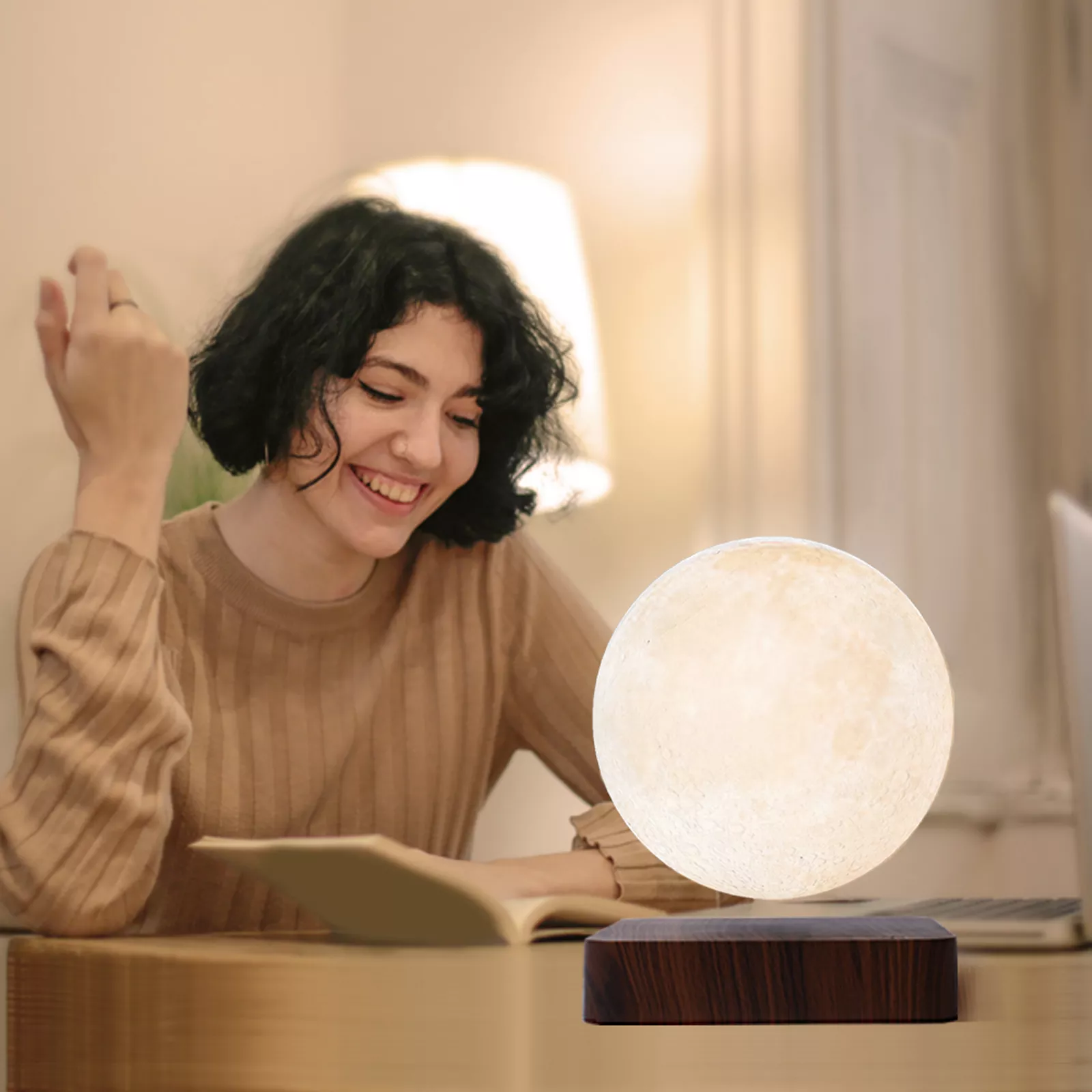 ISPEKTRUM iSL1 Levitating Moon Lamp - ISPEKTRUM Lamps
