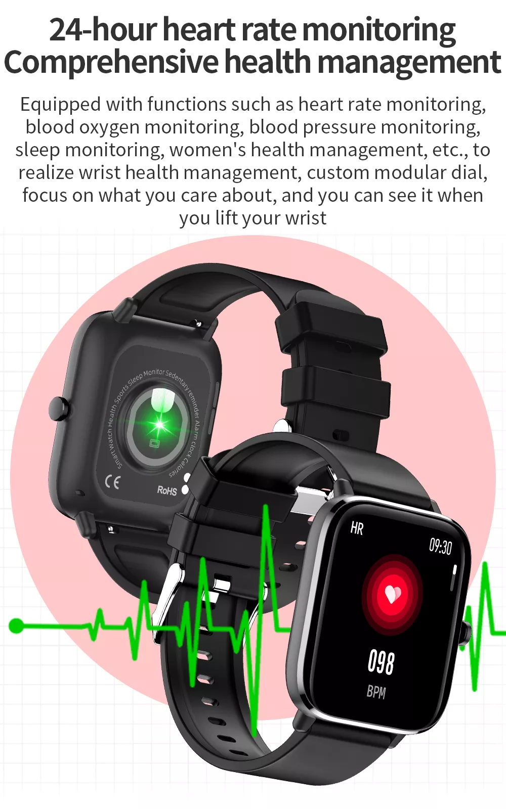 iS-T45S Smart Watch | Bluetooth Calling & Text - ISPEKTRUM Smart Watch