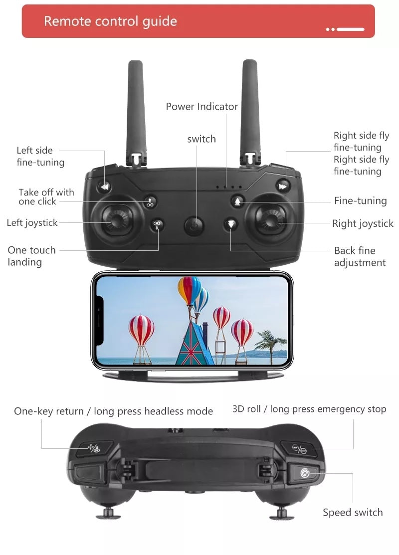 ISPEKTRUM iSE99 Pro 2 Drone - ISPEKTRUM Toys & Games