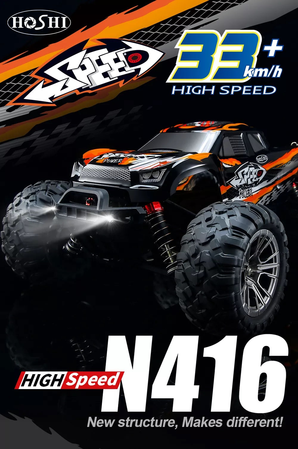 ISPEKTRUM N416 High Speed RC Car - ISPEKTRUM Toys & Games