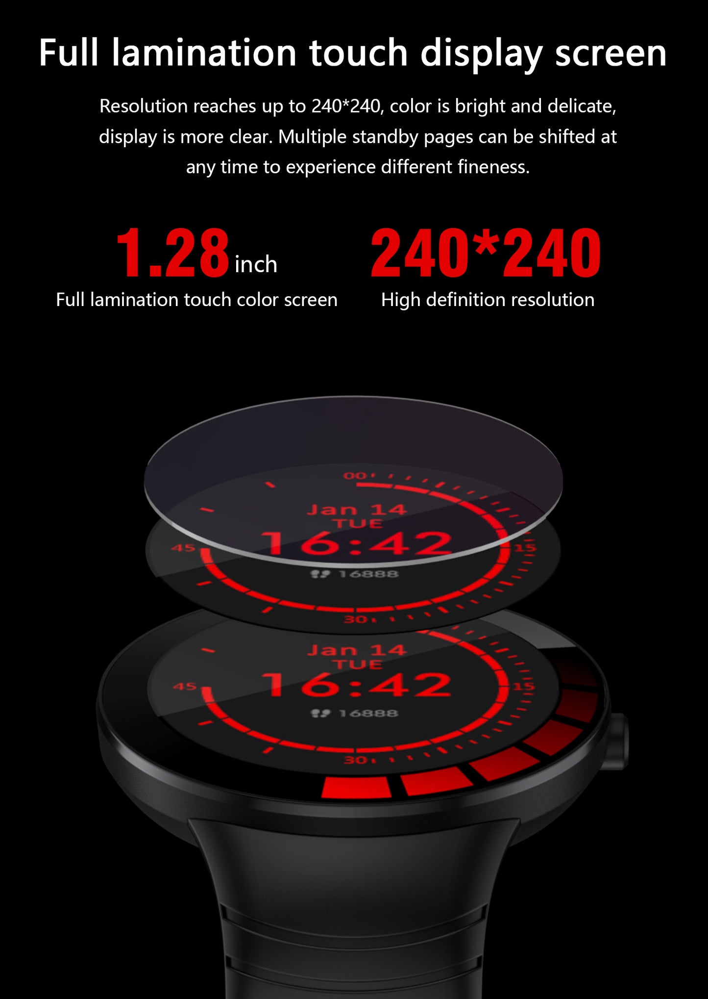 Rnoir Sports Smartwatch - ISPEKTRUM Smart Watch