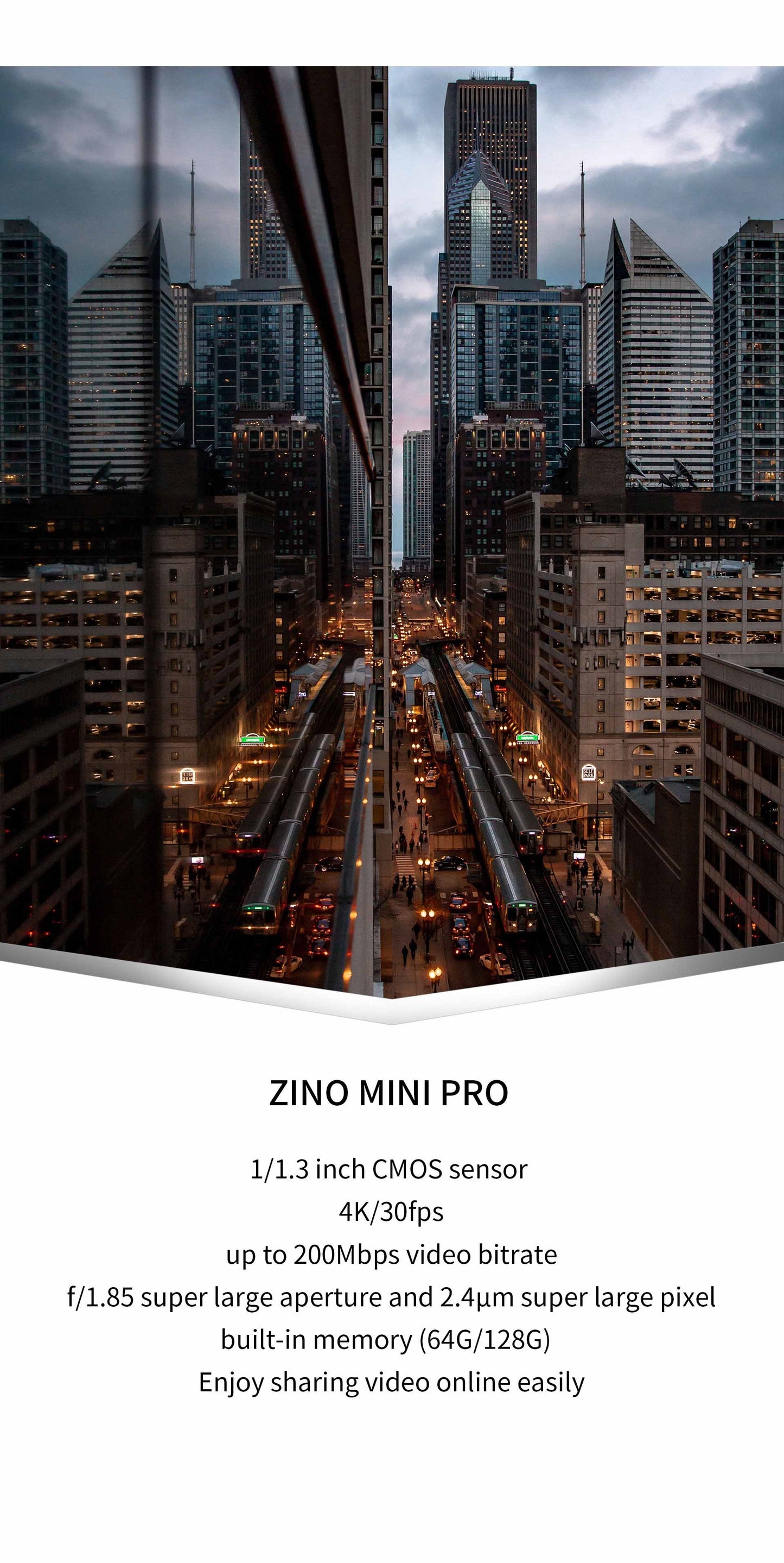 Hubsan Zino Mini Pro Drone - ISPEKTRUM Toys & Games