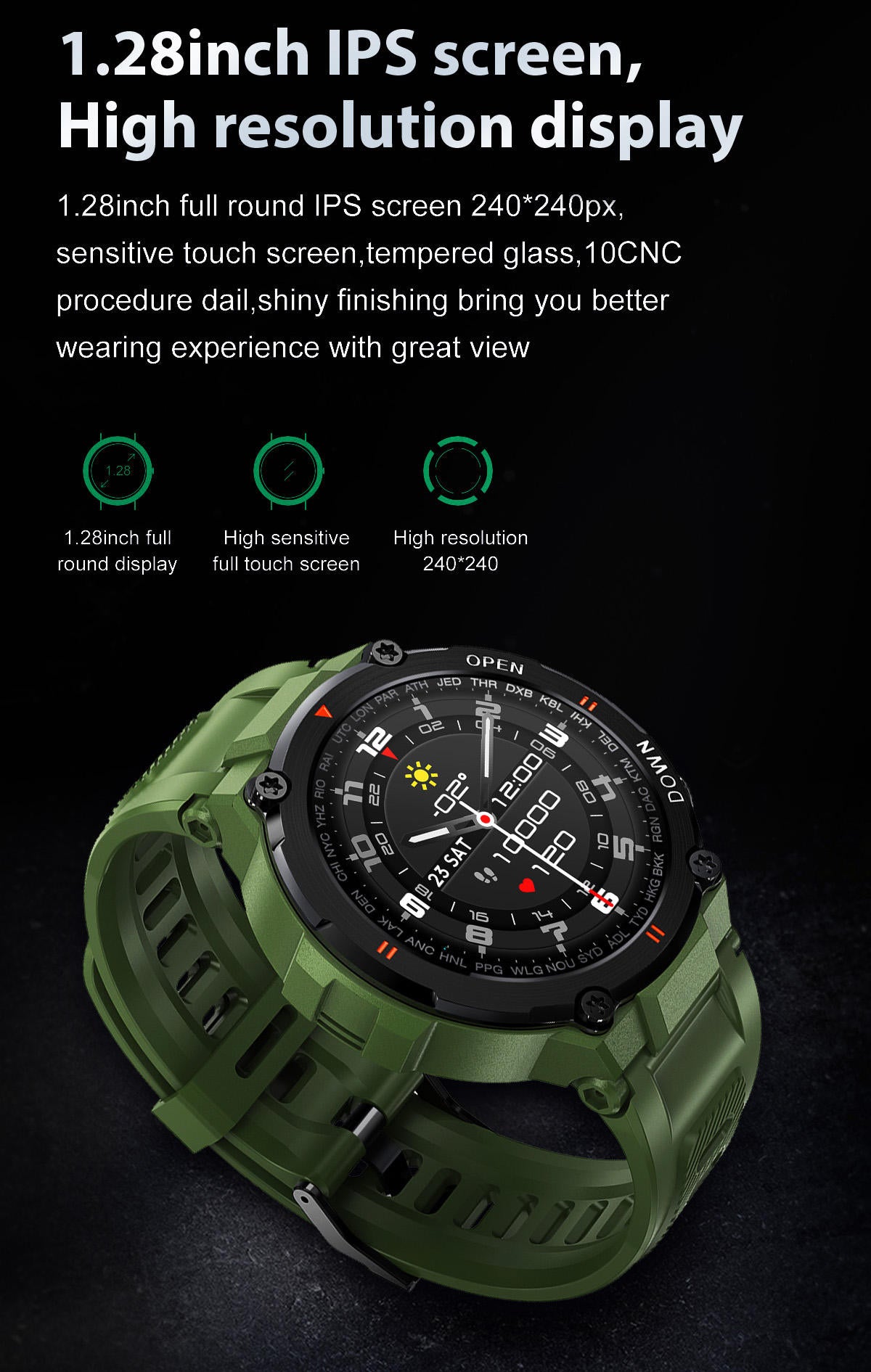 ISPEKTRUM IS22 Sports Smartwatch - ISPEKTRUM Smart Watch