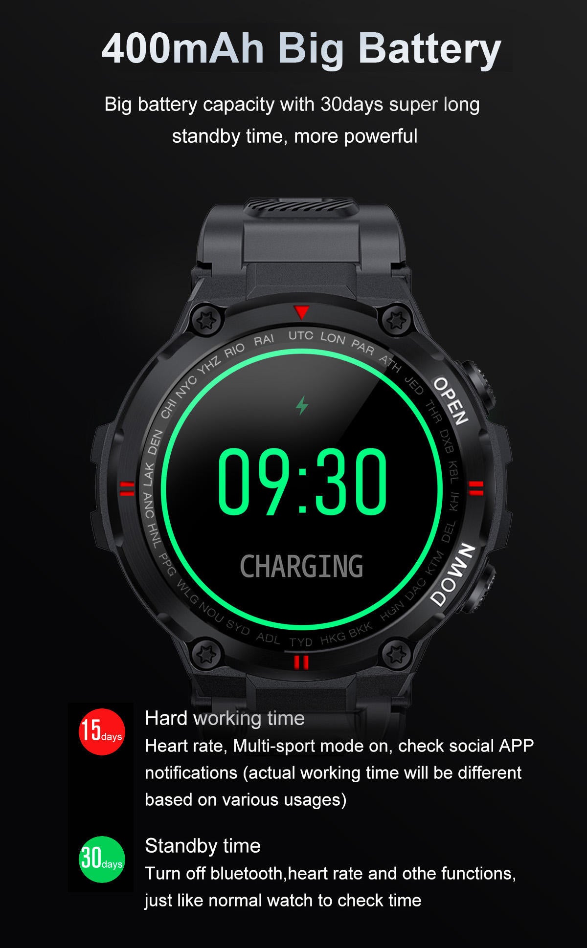 ISPEKTRUM IS22 Sports Smartwatch - ISPEKTRUM Smart Watch