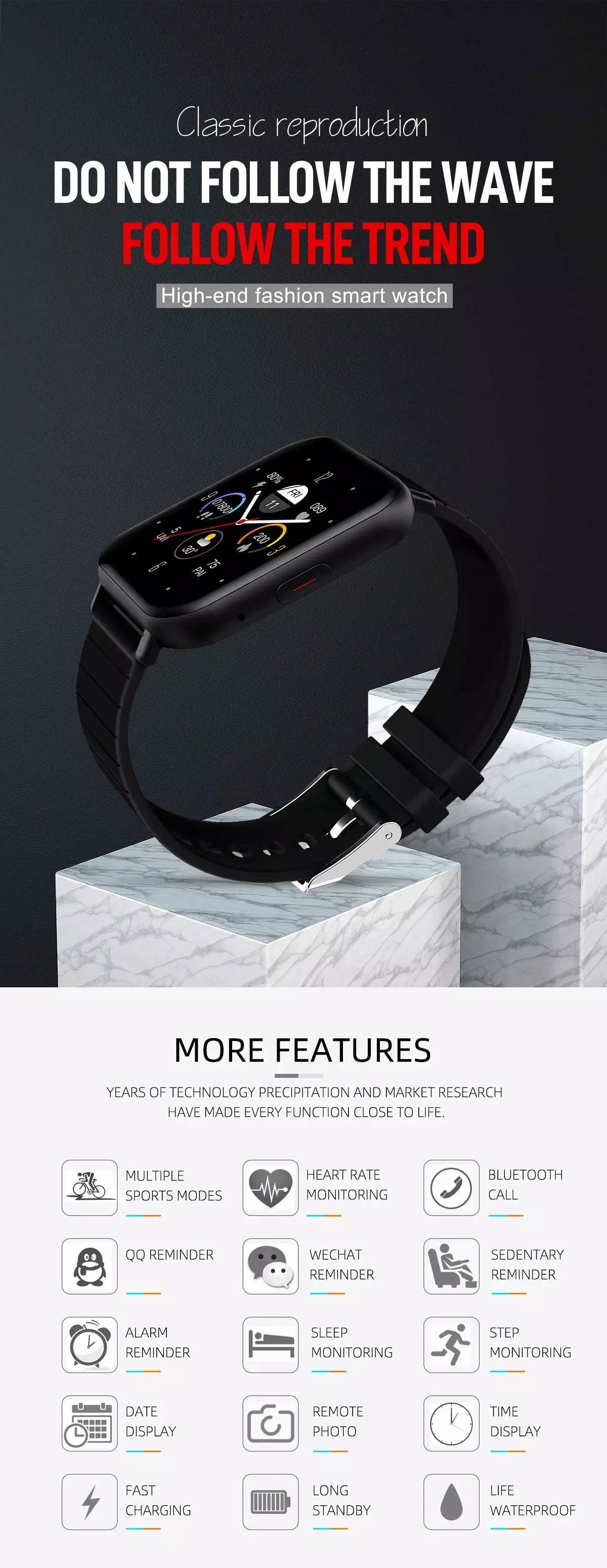 iS3 Smartwatch - ISPEKTRUM Smart Watch